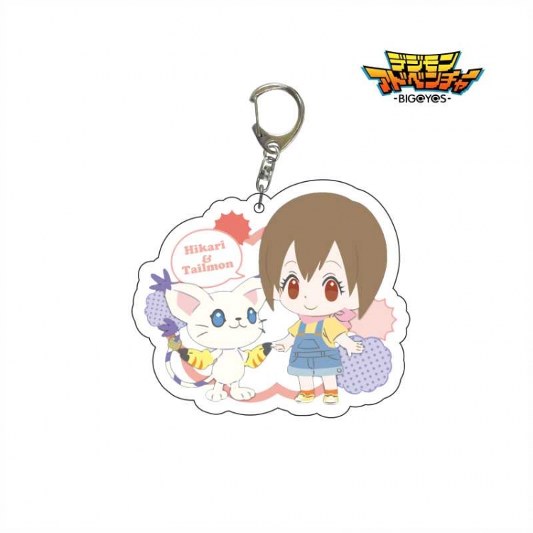 Digimon Anime acrylic Key Chain  price for 5 pcs  6776