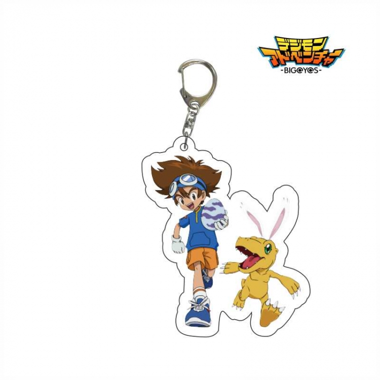 Digimon Anime acrylic Key Chain  price for 5 pcs 6763