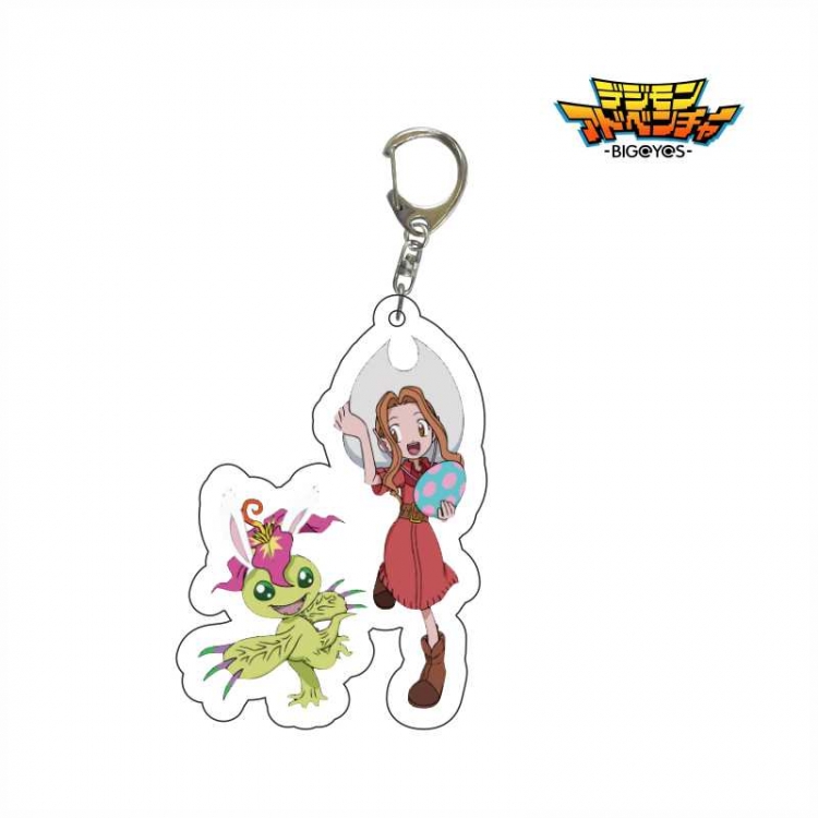 Digimon Anime acrylic Key Chain  price for 5 pcs 6769