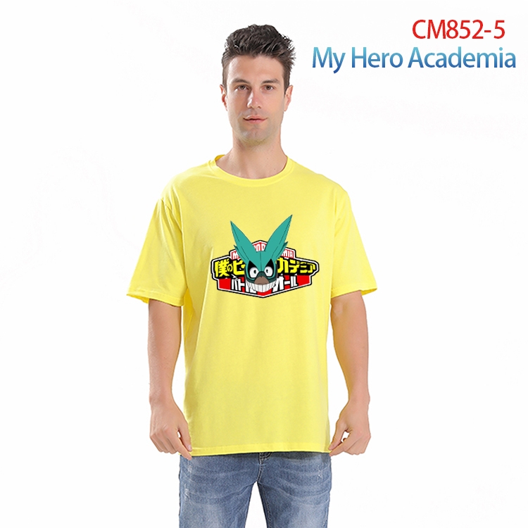 My Hero Academia Printed short-sleeved cotton T-shirt from S to 4XL  CM-852-5