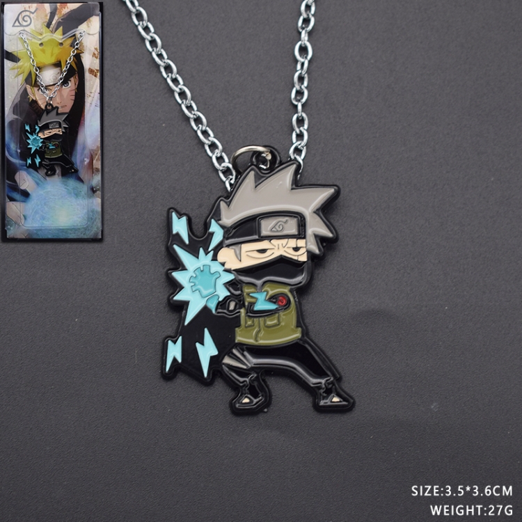 Naruto Kakashi Anime Cartoon Necklace Pendant