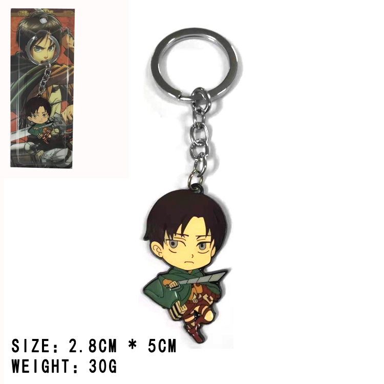 Shingeki no Kyojin Anime keychain school bag pendant