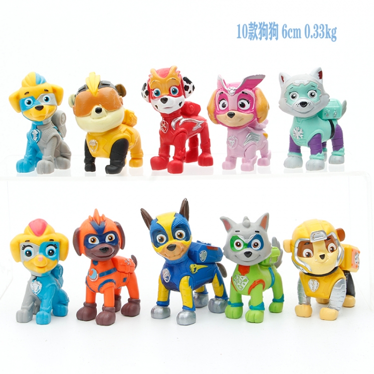 Want Want Agents Bagged figure model 6cm  A set of  10