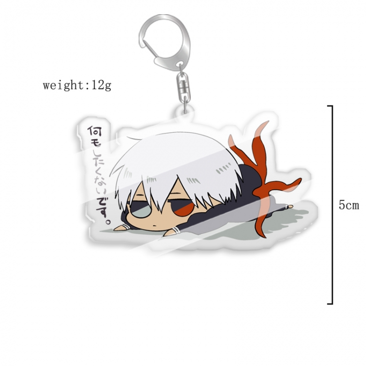 Tokyo Ghoul   Anime acrylic Key Chain price for 5 pcs  7605