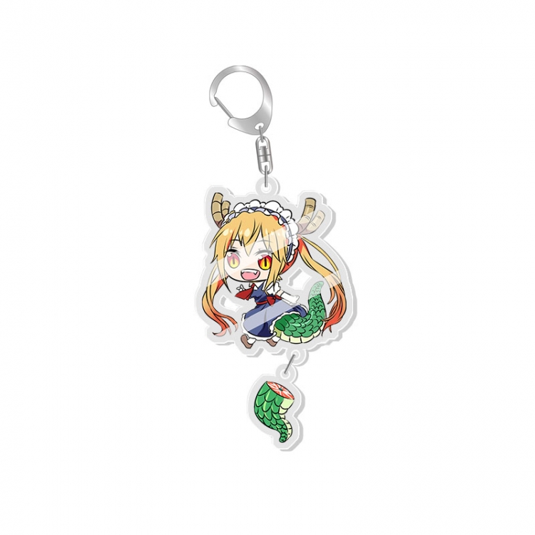 Miss Kobayashis Dragon Maid Anime acrylic Key Chain price for 5 pcs 7739