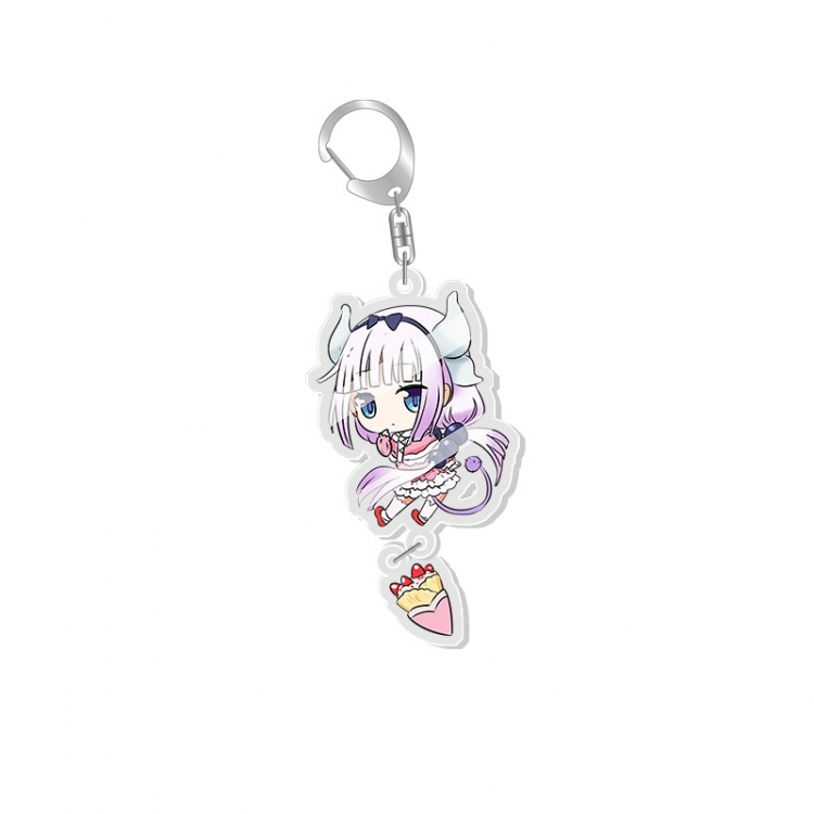 Miss Kobayashis Dragon Maid Anime acrylic Key Chain price for 5 pcs  7740