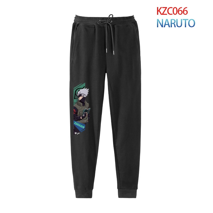 Naruto Anime tie-foot leisure sports cotton trousers from S to 4XL KZC066