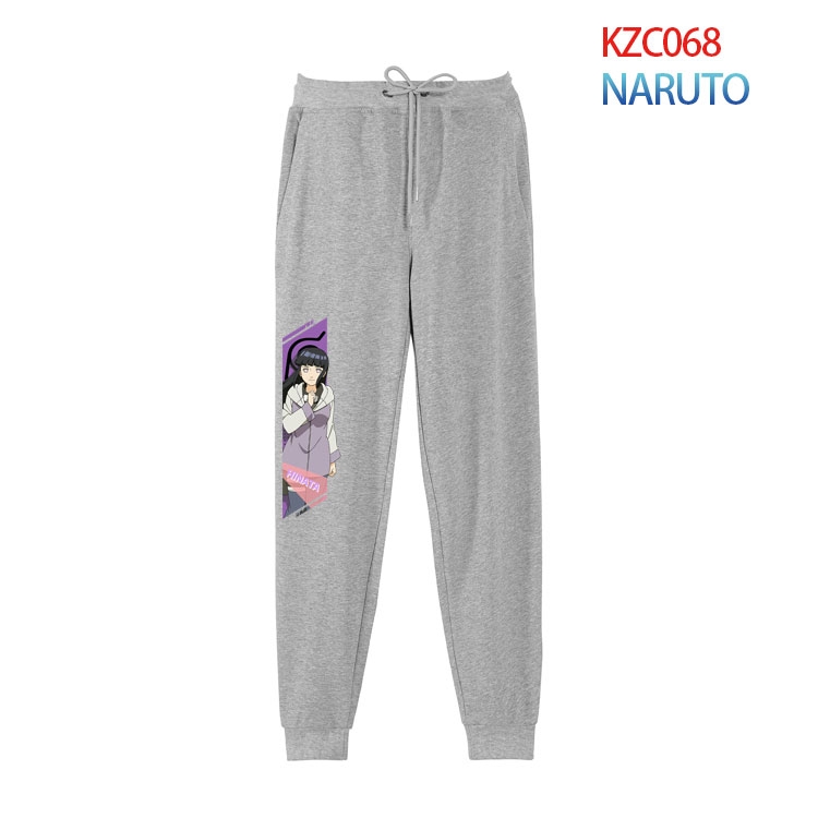 Naruto Anime tie-foot leisure sports cotton trousers from S to 4XL KZC068