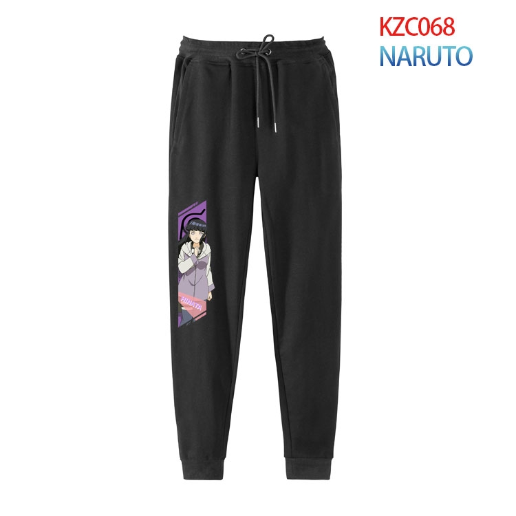 Naruto Anime tie-foot leisure sports cotton trousers from S to 4XL KZC068