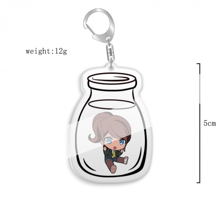 Dangan-Ronpa Anime acrylic Key Chain  price for 5 pcs 7861