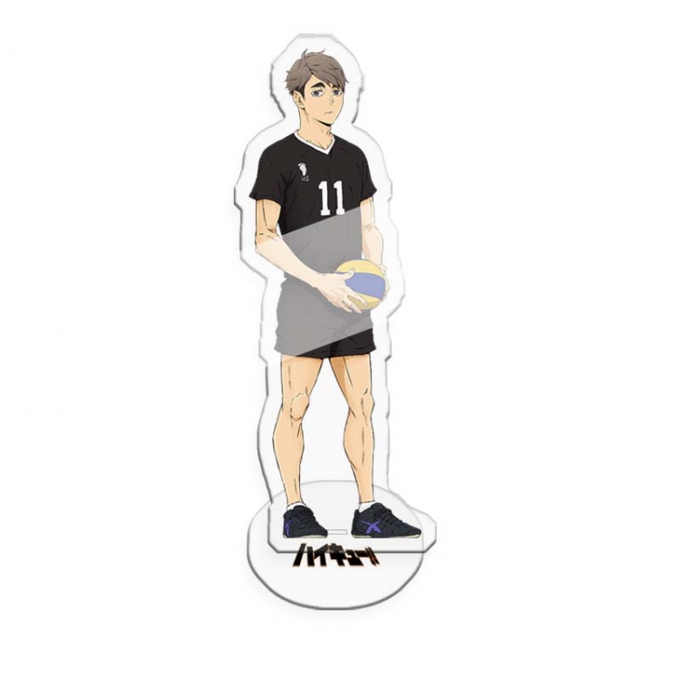 Haikyuu!! Anime character acrylic Standing Plates Keychain