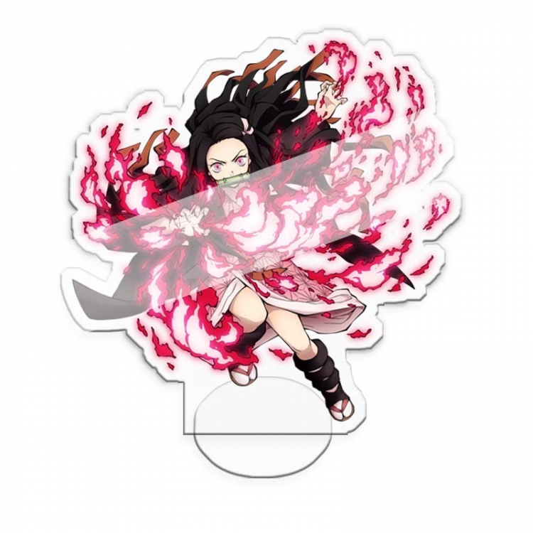 Demon Slayer Kimets Anime character acrylic Standing Plates Keychain