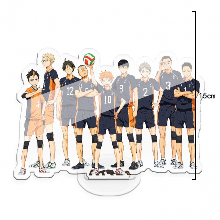 Haikyuu!! Anime character acrylic Standing Plates Keychain