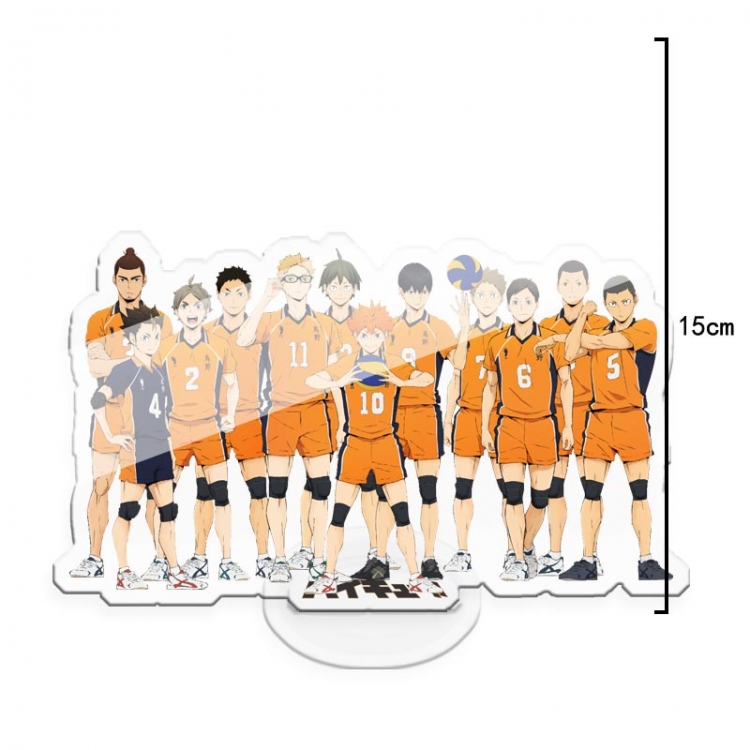 Haikyuu!! Anime character acrylic Standing Plates Keychain