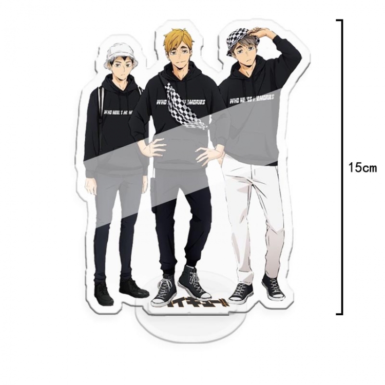 Haikyuu!! Anime character acrylic Standing Plates Keychain