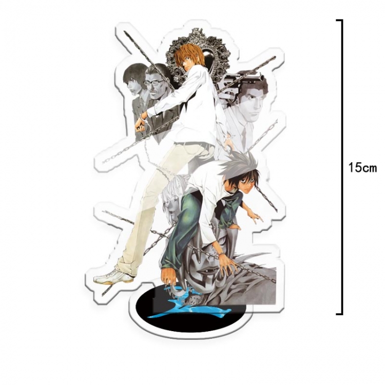 Death note Anime character acrylic Standing Plates Keychain