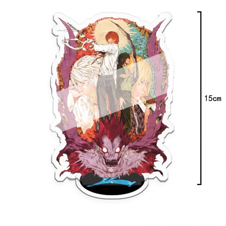 Death note Anime character acrylic Standing Plates Keychain