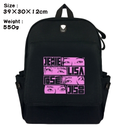 BLACK PINK Canvas Flip Backpac...