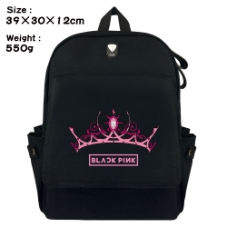 BLACK PINK Canvas Flip Backpac...