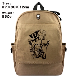 One Piece Canvas Flip Backpack...