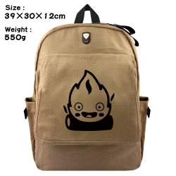 TOTORO  Canvas Flip Backpack S...