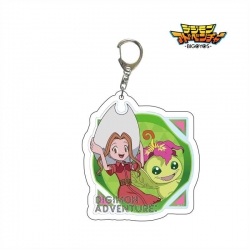 Digimon Anime acrylic Key Chai...