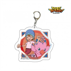 Digimon Anime acrylic Key Chai...