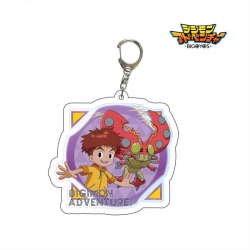 Digimon Anime acrylic Key Chai...