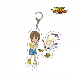 Digimon Anime acrylic Key Chai...