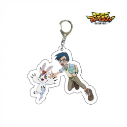 Digimon Anime acrylic Key Chai...