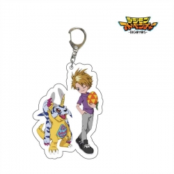 Digimon Anime acrylic Key Chai...