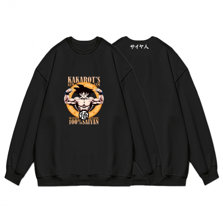 DRAGON BALL Anime surrounding round neck long-sleeved sweater Hoodie from S to 3XL