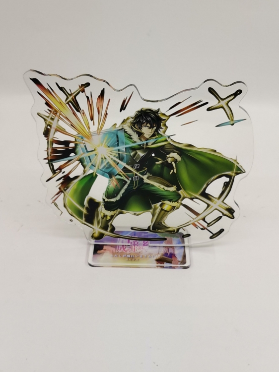 Tate no Yuusha no Nariagari  Anime laser acrylic Standing Plates Keychain