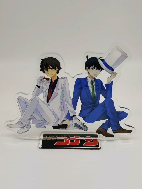 Detective conan  Anime laser acrylic Standing Plates Keychain