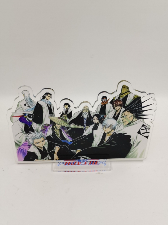 Bleach  Anime laser acrylic Standing Plates  Keychain