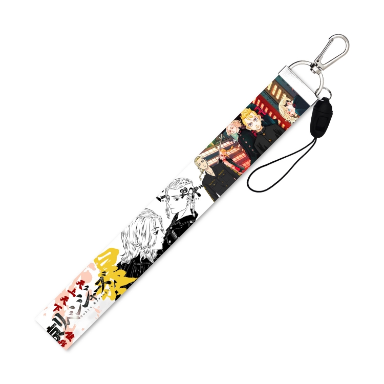 Tokyo Revengers  Silver bucklelanyard mobile phone rope 22.5CM a set price for 10 pcs