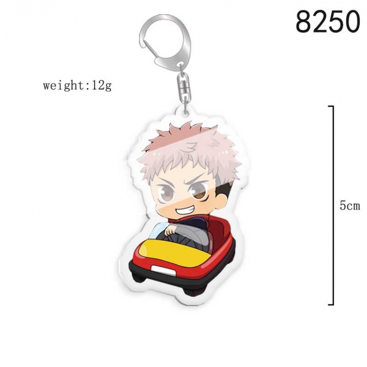 Jujutsu Kaisen  Anime acrylic Key Chain  price for 5 pcs 8250