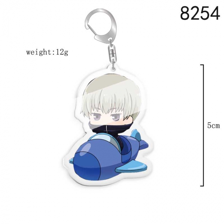 Jujutsu Kaisen  Anime acrylic Key Chain  price for 5 pcs 8254