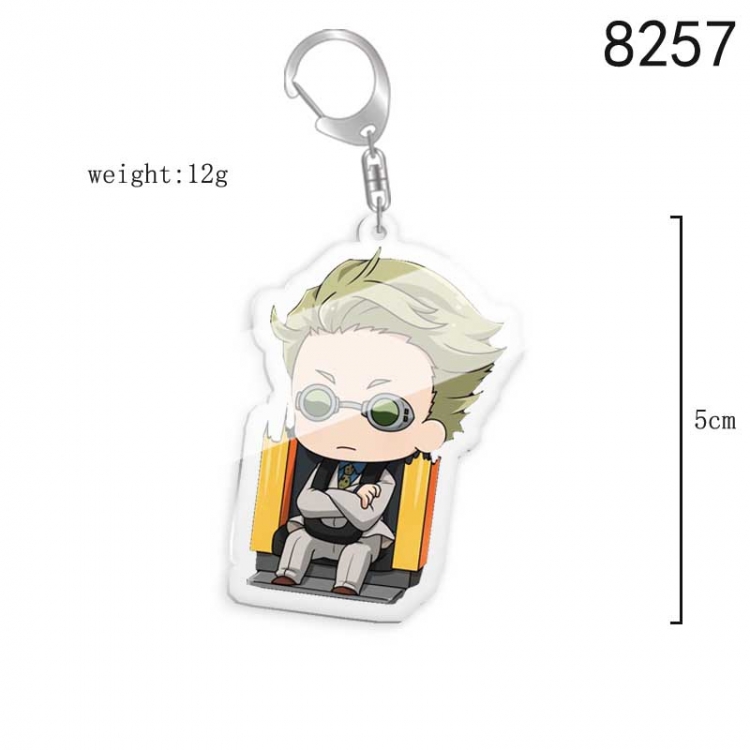 Jujutsu Kaisen  Anime acrylic Key Chain  price for 5 pcs 8257