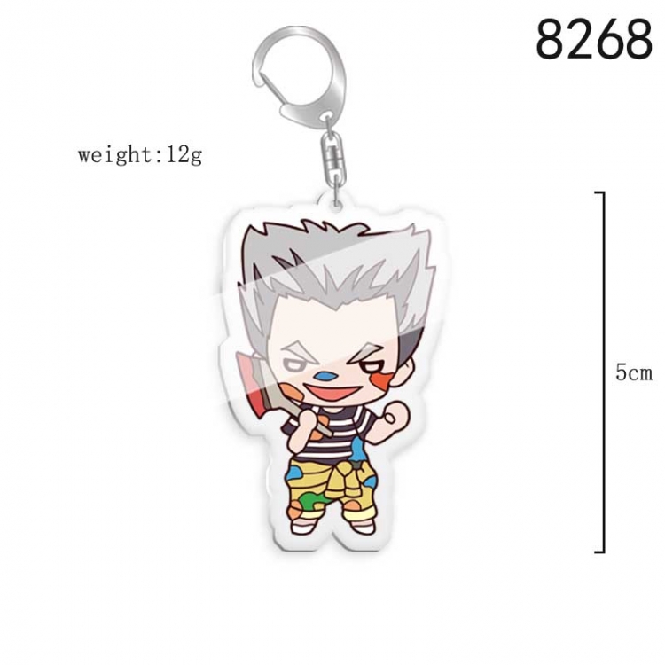 Haikyuu!!  Anime acrylic keychain price for 5 pcs 8268
