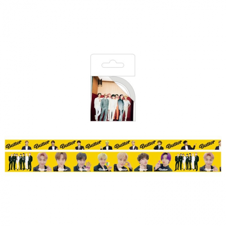 BTS Paper tape hand account sticker sticker price for 5 pcs