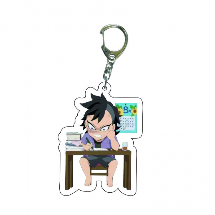 Demon Slayer Kimets Anime acrylic Key Chain  price for 5 pcs 7533