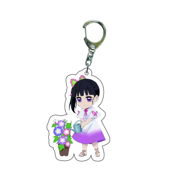 Demon Slayer Kimets Anime acrylic Key Chain  price for 5 pcs 7531