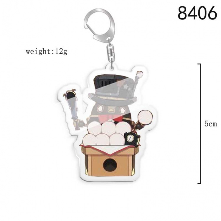 Identity V Anime acrylic Key Chain  price for 5 pcs 8406