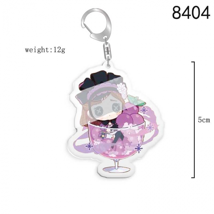 Identity V Anime acrylic Key Chain  price for 5 pcs 8404