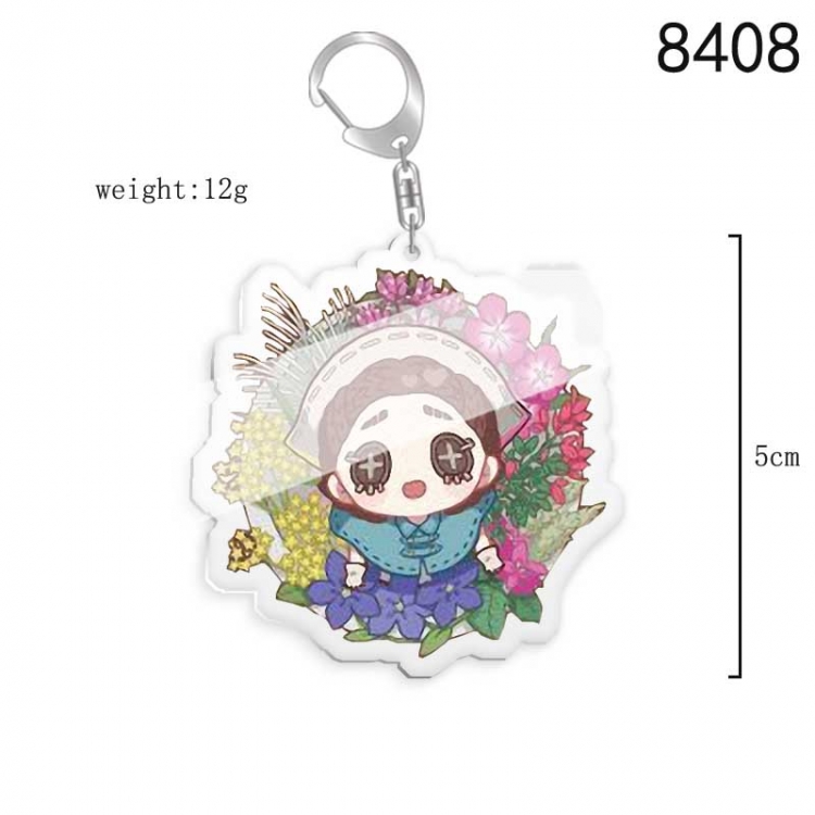 Identity V Anime acrylic Key Chain  price for 5 pcs 8408