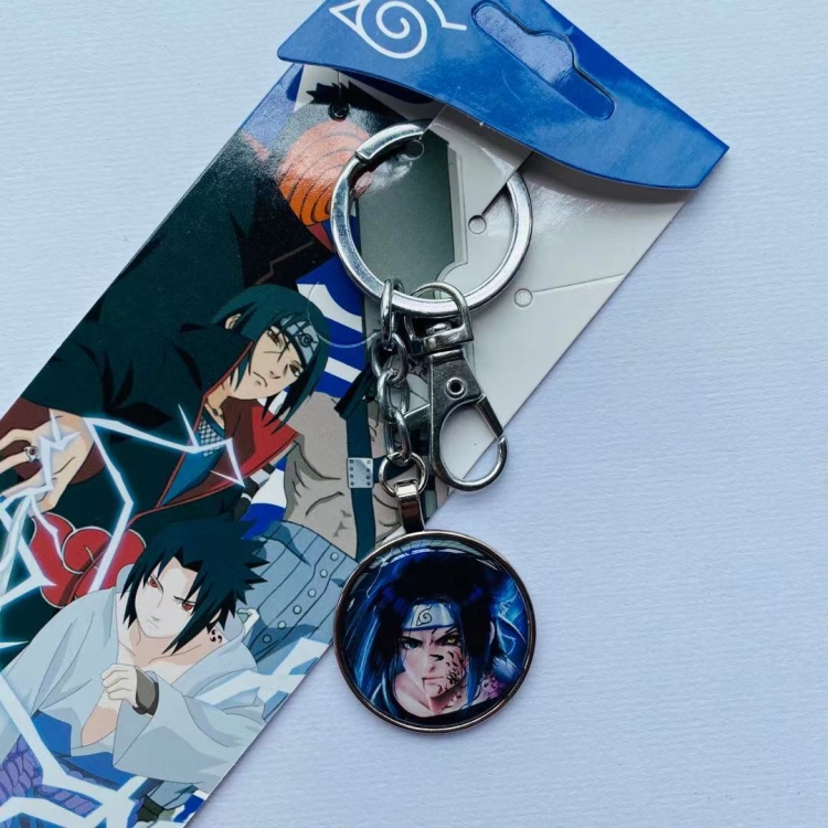 Naruto Anime cartoon metal keychain pendant price for 5 pcs