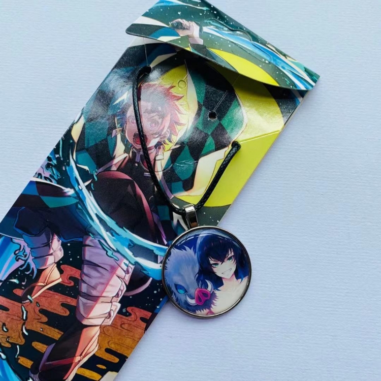 Demon Slayer Kimets Anime Necklace Pendant Jewelry price for 5 pcs