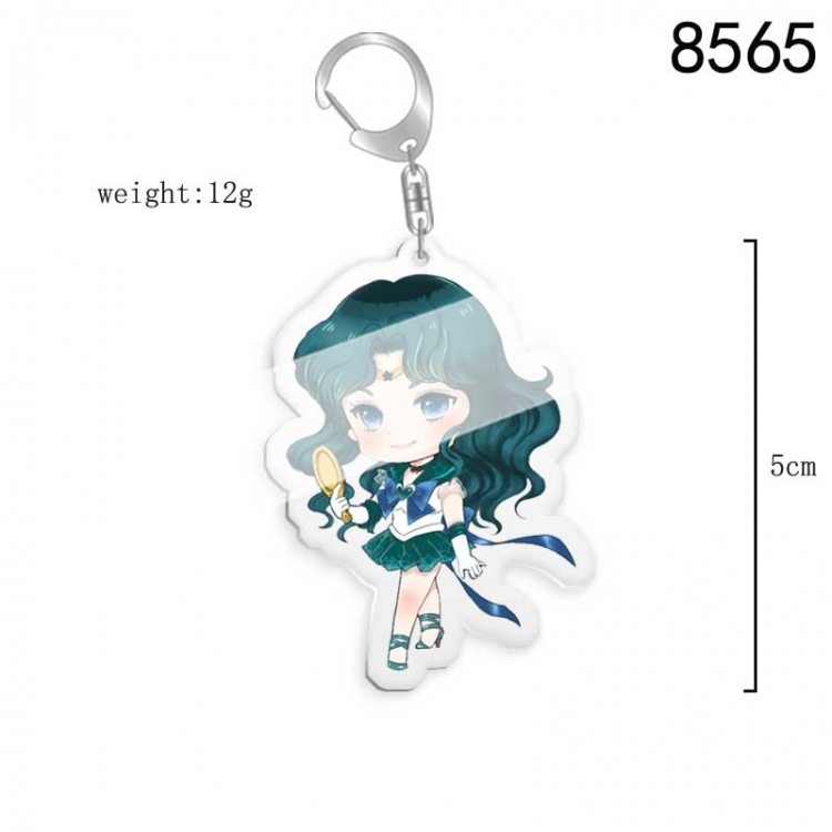 sailormoon Anime acrylic Key Chain  price for 5 pcs 8565