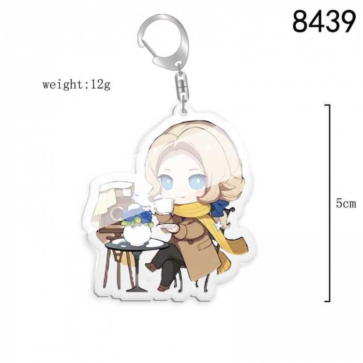 Identity V Anime acrylic Key Chain  price for 5 pcs 8439